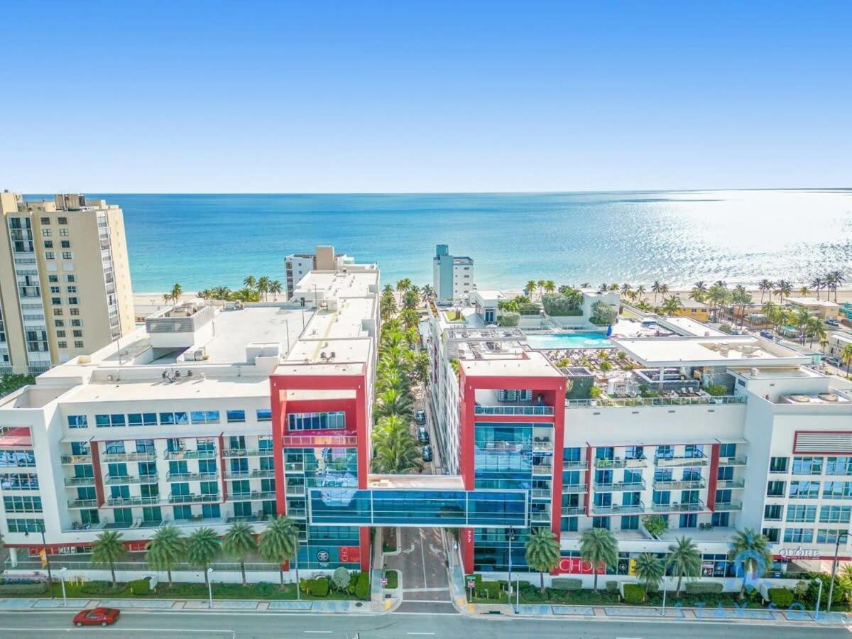 Ocean View - Balcony - Hollywood Beach Broad-Walk Luaran gambar