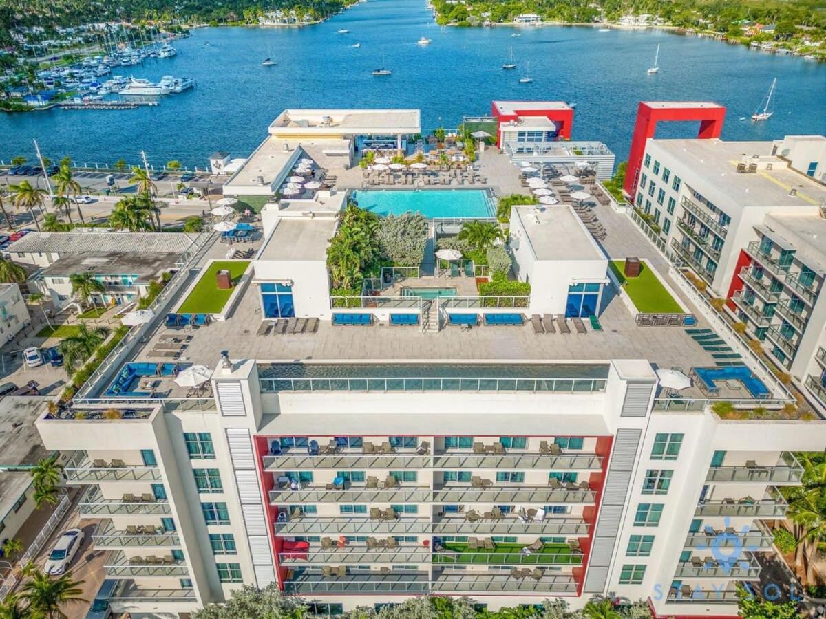 Ocean View - Balcony - Hollywood Beach Broad-Walk Luaran gambar