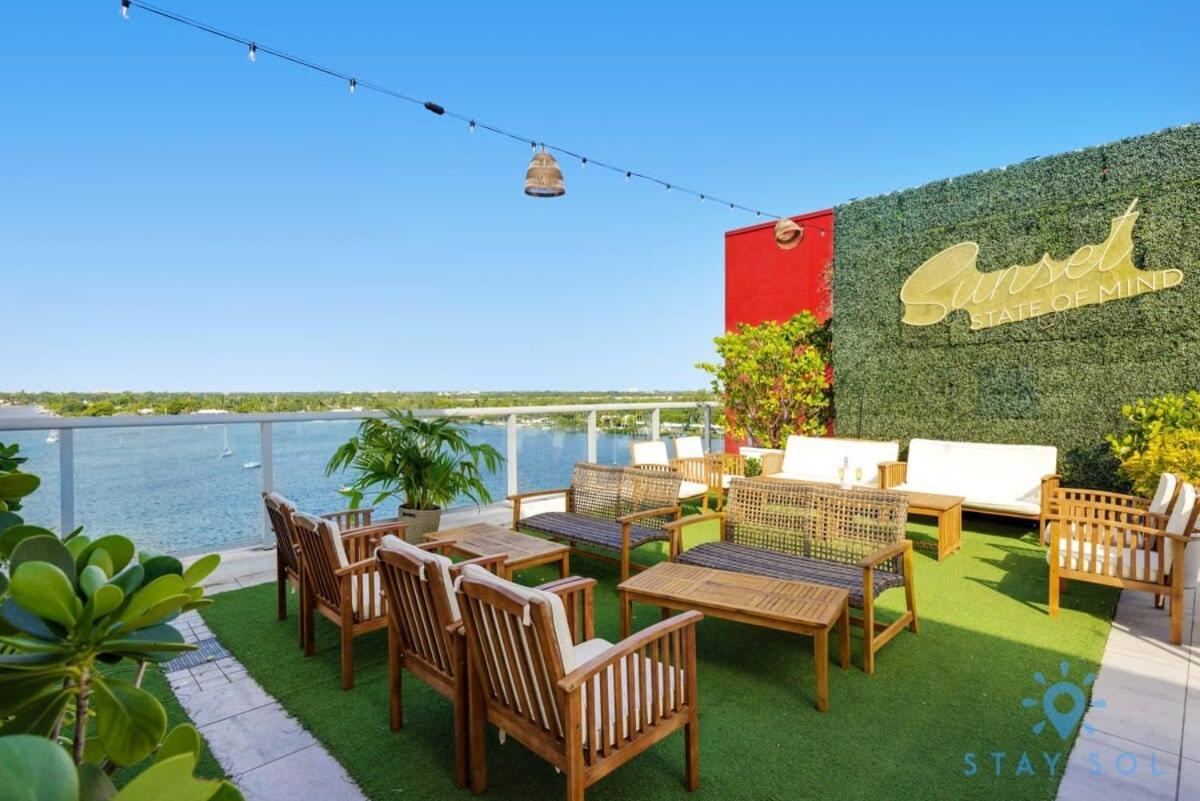 Ocean View - Balcony - Hollywood Beach Broad-Walk Luaran gambar