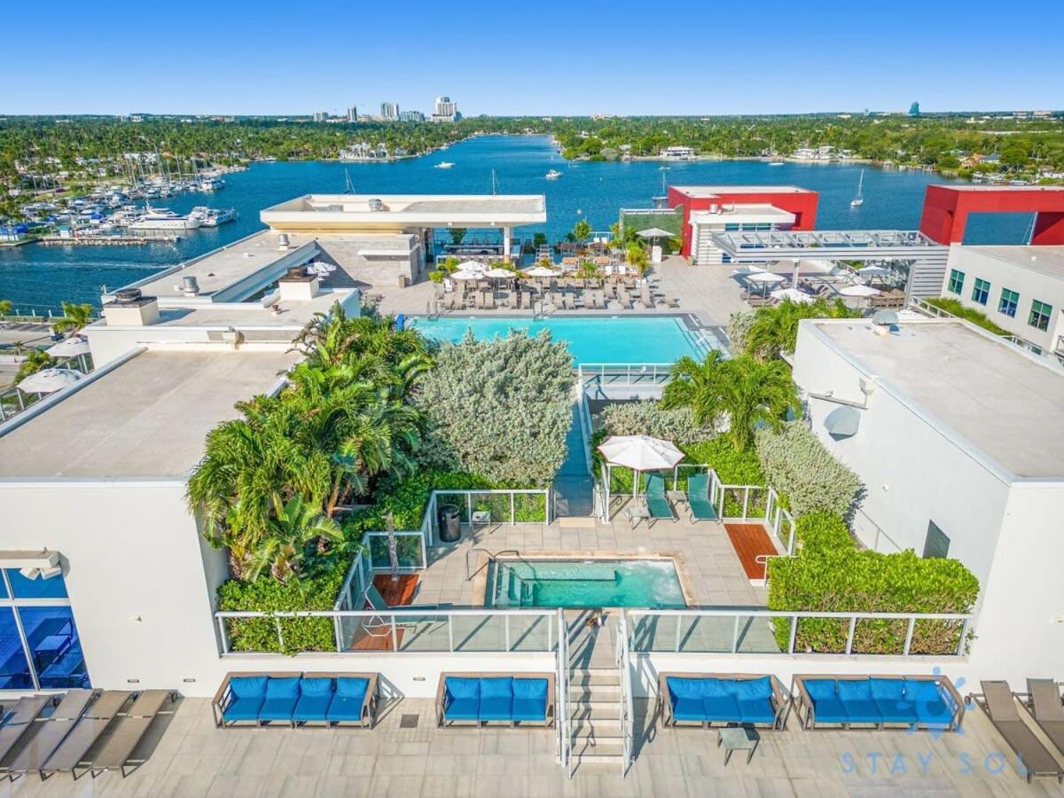 Ocean View - Balcony - Hollywood Beach Broad-Walk Luaran gambar