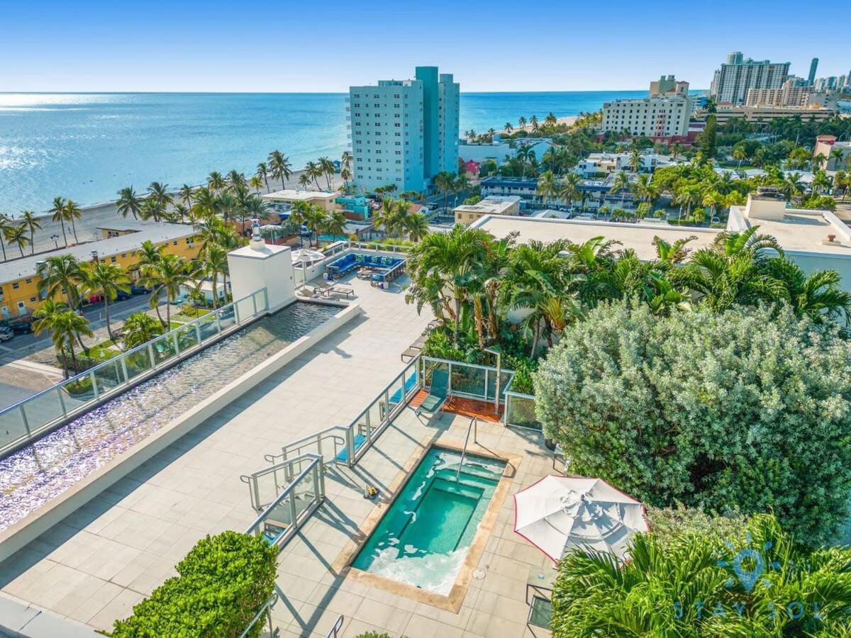 Ocean View - Balcony - Hollywood Beach Broad-Walk Luaran gambar