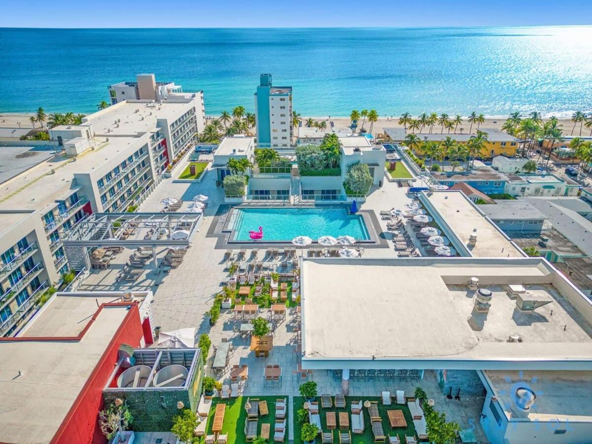 Ocean View - Balcony - Hollywood Beach Broad-Walk Luaran gambar