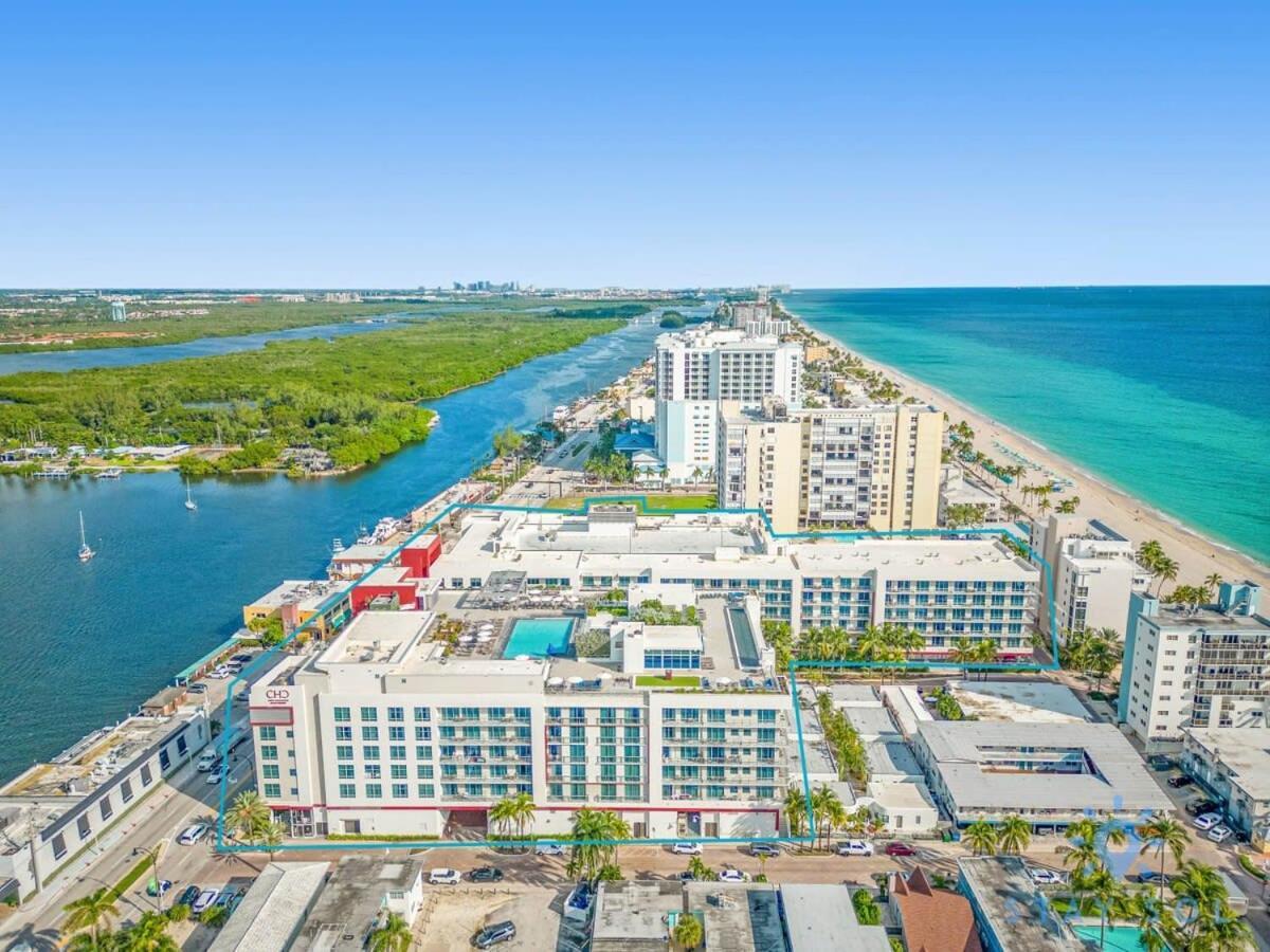 Ocean View - Balcony - Hollywood Beach Broad-Walk Luaran gambar