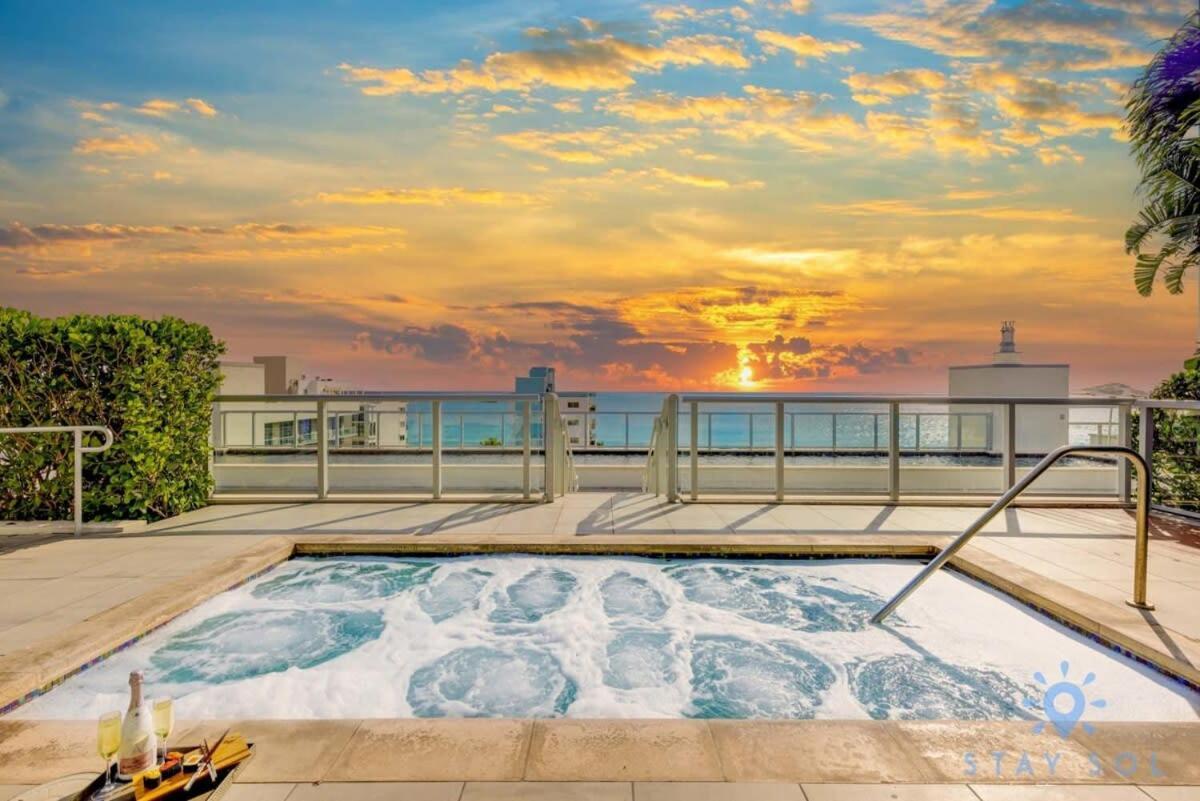Ocean View - Balcony - Hollywood Beach Broad-Walk Luaran gambar