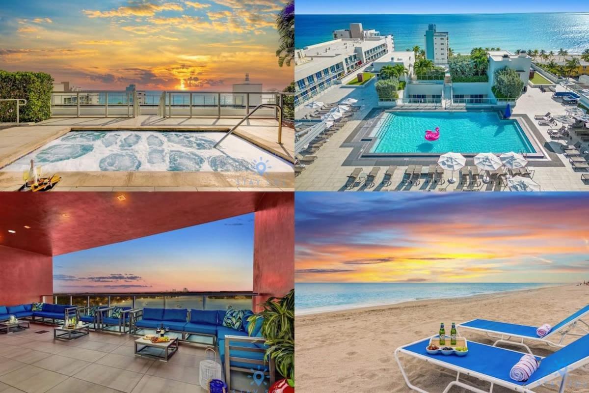 Ocean View - Balcony - Hollywood Beach Broad-Walk Luaran gambar