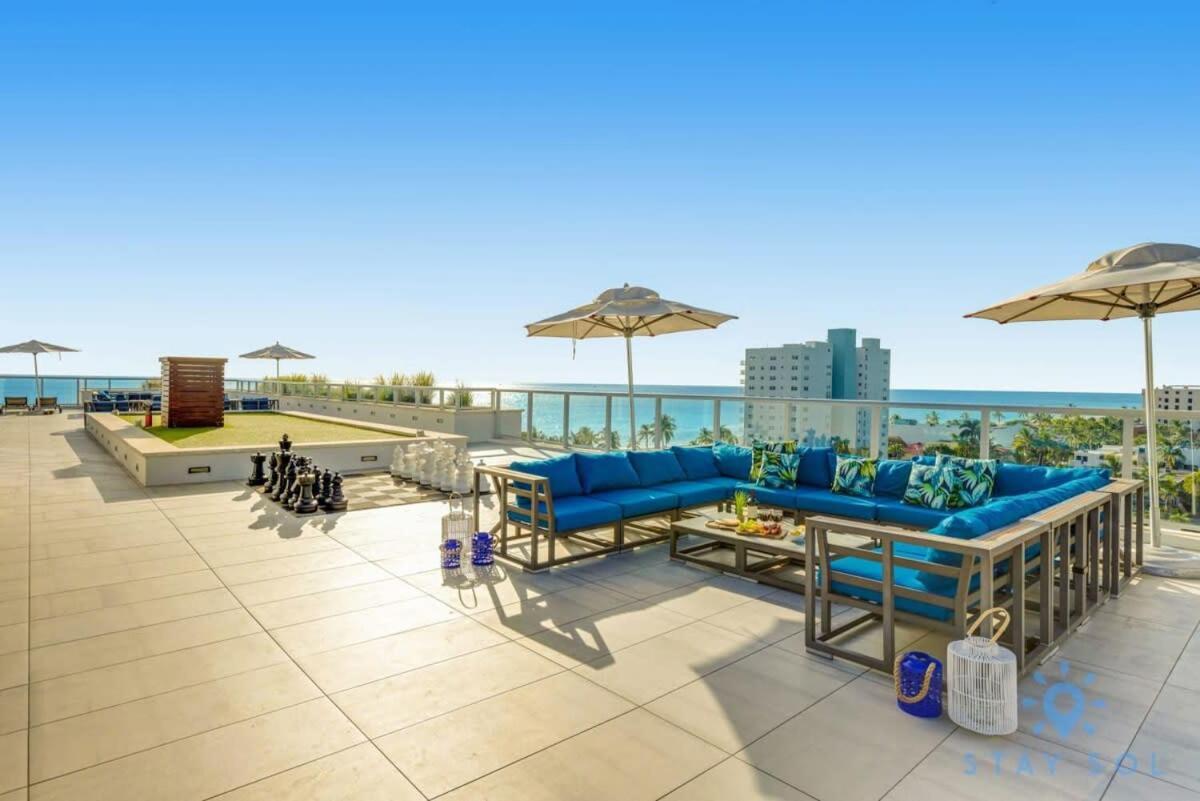 Ocean View - Balcony - Hollywood Beach Broad-Walk Luaran gambar