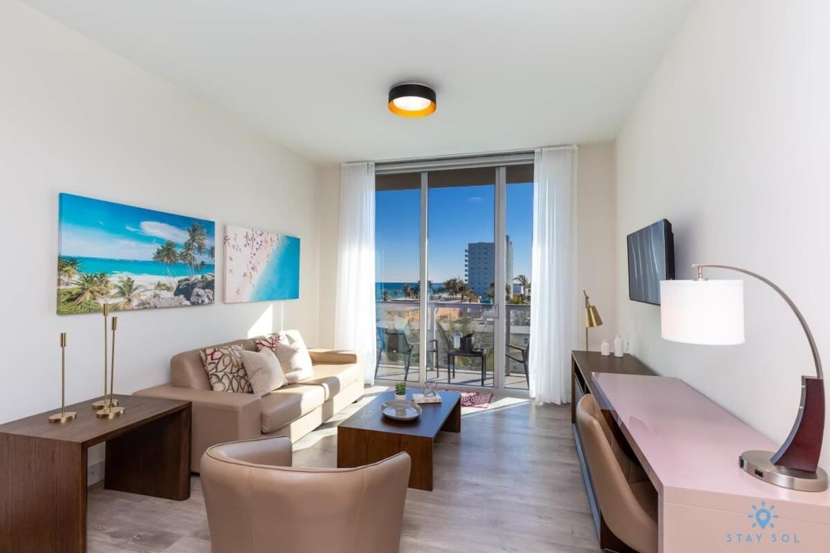 Ocean View - Balcony - Hollywood Beach Broad-Walk Luaran gambar