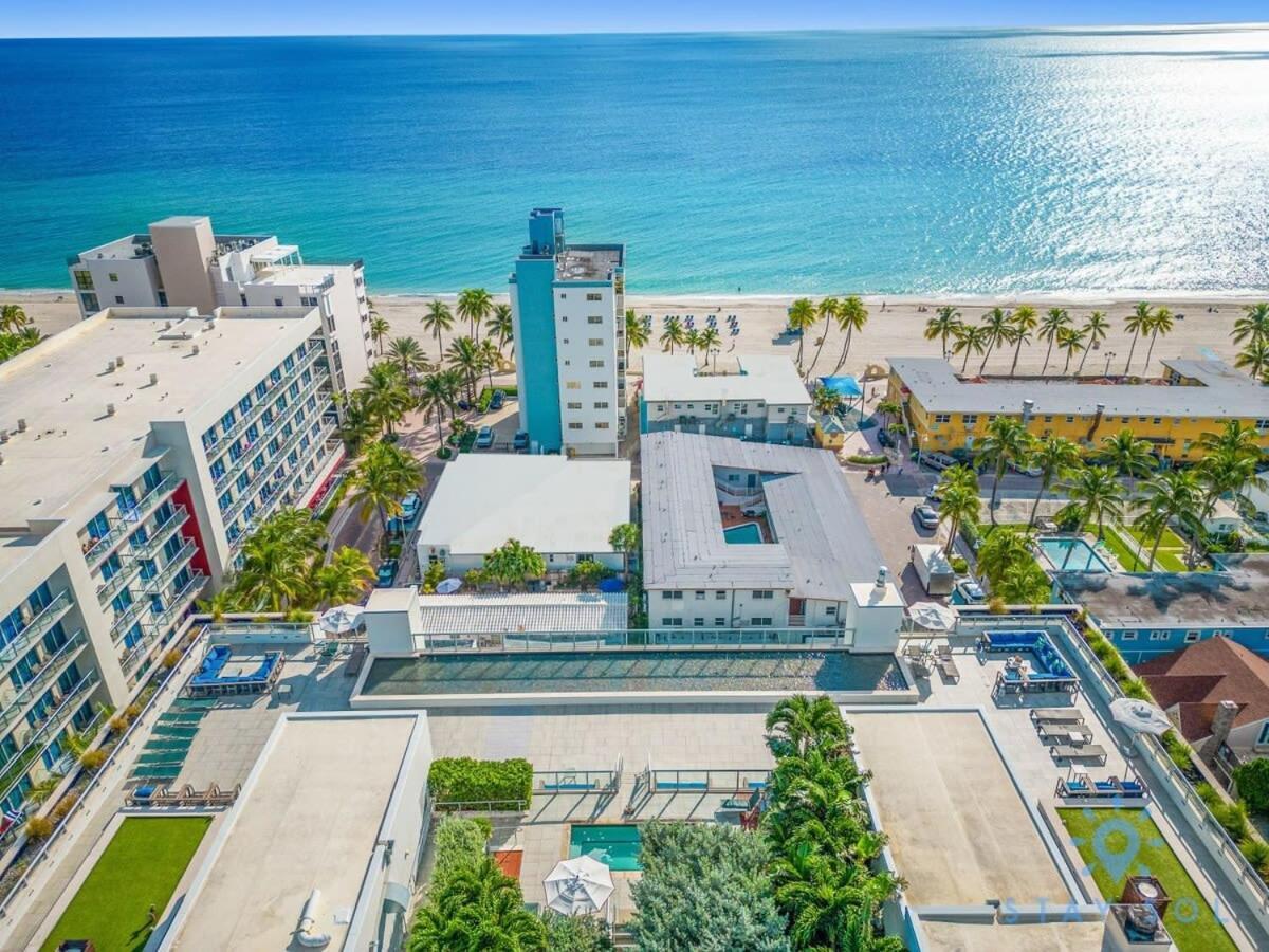 Ocean View - Balcony - Hollywood Beach Broad-Walk Luaran gambar