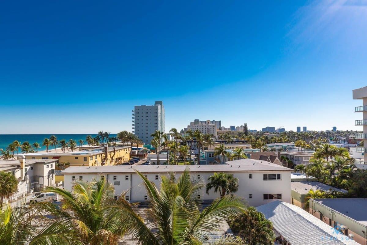Ocean View - Balcony - Hollywood Beach Broad-Walk Luaran gambar